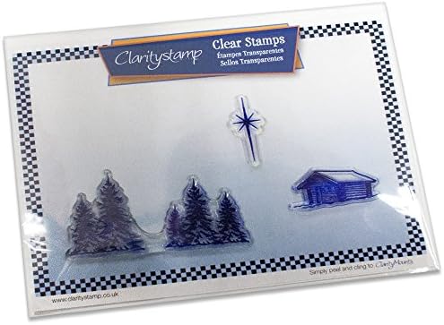 Log Cabin In the Forest - Unmounted Clear Stamp Set