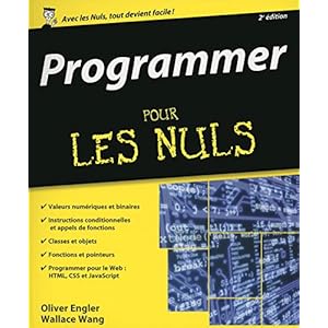 Programmer pour les Nuls grand format, 2e édition Livre en Ligne Programmer pour les Nuls grand format, 2e édition Livre en Ligne - Telecharger Ebook
