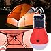 Price comparison product image MMLC 2pcs LED Camping Light Portable Tent Lighting Bulb Waterproof Lamp Outdoor Emergency Lantern for Hiking Fishing Hunting Backpacking Mountaineering Activities (5-Multicolor) (Red)