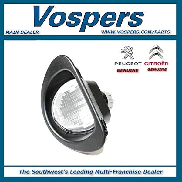 citroen c1 number plate bulb