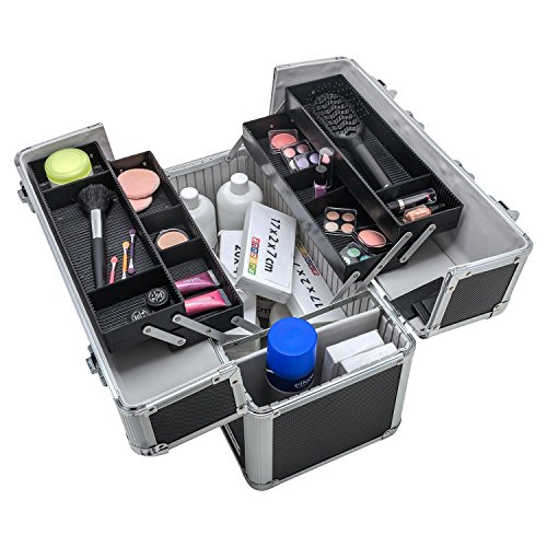 Werkzeugkoffer Angelkoffer Präsentationskoffer + Tragegurt Schlüssel Farbwahl - 5