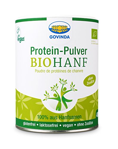 Preisvergleich Produktbild Govinda Hanfproteinpulver, 1er Pack (1 x 400 g) - Bio