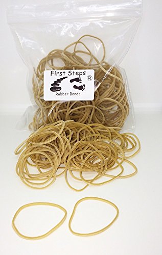 170 x 2" 50mm x 1.5mm Short Thin First Steps ® Rubber Elastic Bands No.14