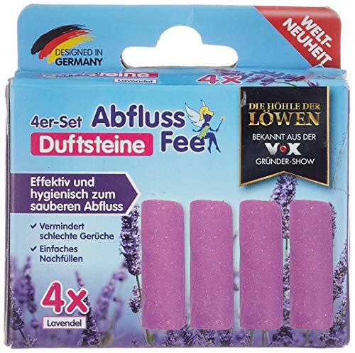 Preisvergleich Produktbild Abfluss Fee Duftsteine, 4er Pack