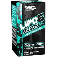 Nutrex Research Lipo-6 Black Hers UC, 60 caps