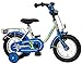 Produktbild Kinderfahrrad 12" Zoll (=30,5cm) POLIZEI blau-silber