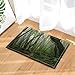 Produktbild LUIXJGEDF Nature Scenery Decor,grüne Wälder Nebel und EIN Pfad Badematte,Rutschfeste Fußmatte Bodeneingänge Indoor-Türmatte vorne,Kids Badematte,40X60CM,Badzubehör
