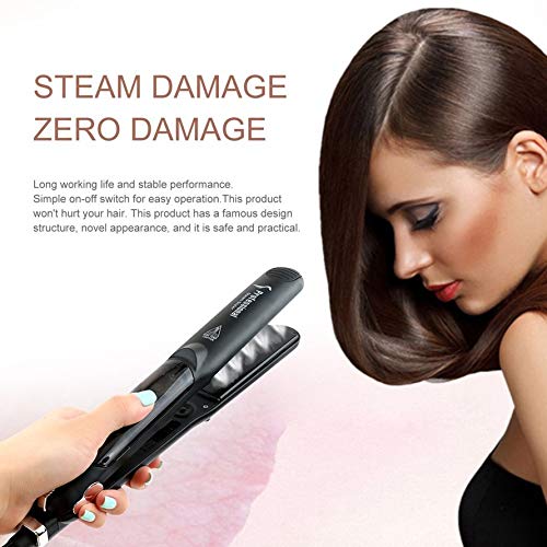 Ceramic Vapor Steam Hair Straightener Hair Salon Steam Styler Styling Tool EU Plug-Black reviews Ceramic Vapor Steam Hair Straightener Hair Salon Steam Styler Styling Tool EU Plug-Black