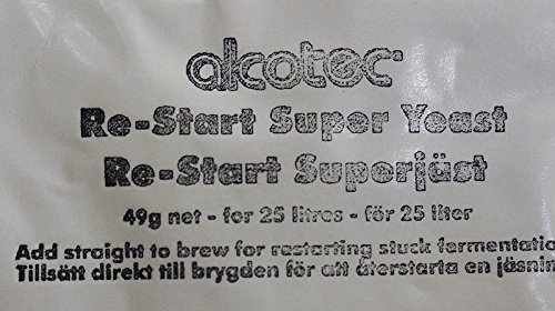 Alcotec: Restarter Hefe – bis 25L Maische - 2