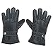 Produktbild Handschuhe Damen Motorrad Biker Handschuhe Männer Warme Ski-Handschuhe Wasserdicht Touchscreen (L, Schwarz)