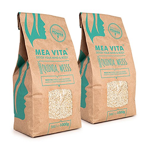 Preisvergleich Produktbild MeaVita Premium Quinoa Samen, 2er Pack (2 x 1000g)