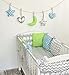 Baby Cot Bumper - Bed Border 210 cm Design21 - Cot Bumper, Corner Protector, Head Protector for Crib