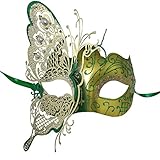 Damen Karneval kostüm Maske Schmetterling Stil Venezianische Masken