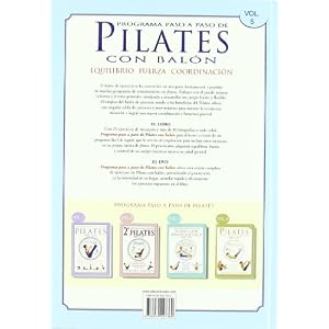 PROGRAMA PASO A PASO DE PILATES CON BALÓN. Libro y DVD.