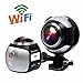 Produktbild 360 Grad Panorama VR Actionkamera,CAMTOA Sport DV 2448P 30FPS WiFi Mini 3D VR Action Kamera,Wasserdicht 30M 220° Winkelobjektiv Outdoor Home Tauchen Auto-Recorder DV Player Videokamera mit Zubehör
