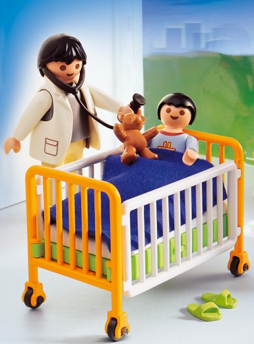 Preisvergleich Produktbild PLAYMOBIL® 4406 - Kind im Krankenbett