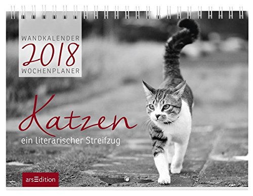 Preisvergleich Produktbild Katzen 2018: Wandkalender / Wochenplaner