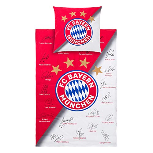 Preisvergleich Produktbild FC Bayern München Bettwäsche Signature