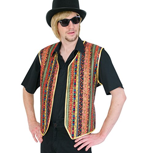 Preisvergleich Produktbild Karnevalskostüm "Weste Maurice" Hippie (XX-Large)