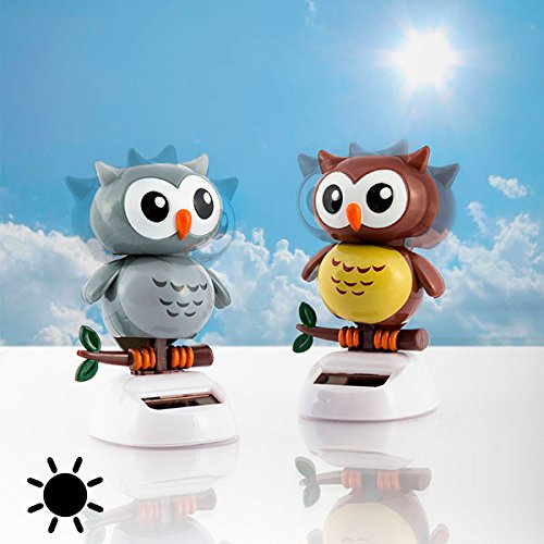 Preisvergleich Produktbild Solarbetriebene tanzende Eule