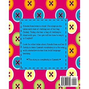 La Ropa: A book about learning clothing vocabulary in Spanish. (Abuela Rosa)