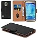 Produktbild Aicoco Galaxy S5 Hülle Schutzhülle Tasche Flip Case für Samsung Galaxy S5 Handyhülle - Schwarz