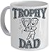 Produktbild Trophy Dad Coffee Mug Funny Best #1 Awesome First Place Fathers Day Gift