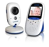 Luvion Easy Easy digitales Video - Babyphone mit 2 Zoll Farbbildschirm, VOX Modus und Gegensprechfunktion