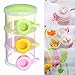 Ole Baby 3 Chamber Formula Milk Powder Dispenser & Snacks Storage Container, Stackable, Portable and Convenient BPA Free RS.299.00