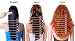 Sunny 50 Strands Ombre Pre Bonded U tip Huamn Hair Extensions Dark Brown to Bleach Blonde 100% Remy Brazilian Human Hair Extensions 16inch