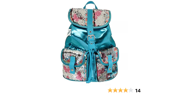 smiggle reversible sequin backpack