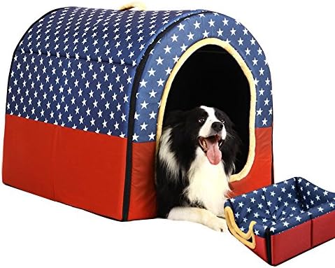 EveryGo1 Portable Multifunctional Handbag Shape WashablePet Cat Dog Cave House for Indoor and Outdoor Use (L: 60*45*45cm, 01 Houses)