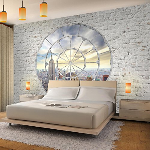Fototapete New York 396 x 280 cm – Vliestapete – Wandtapete – Vlies Phototapete – Wand – Wandbilder XXL – !!! 100% MADE IN GERMANY !!! Runa Tapete 9055012a - 3