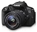 Canon EOS 700D 18MP Digital SLR Camera (Black) with 18-55mm IS II and 55-250mm IS II Lens, 8GB card and Carry Bag RS.36495.00