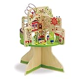 Diseño colorido de árbol y construcción robusta ideal como decoración para una guardería o sala de actividades.