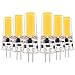 Produktbild YWX Light G4 5 Watt 400-500 lm LED Cob Dekorative Warme Weiße Cool White LED Bi-Pin Lichter AC 12 V DC 12-24 V (6 STÜCKE) (Color : Warm White)