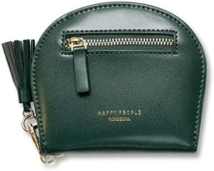 Ylen Tassel Small Buckle Women's Wallet with Coin Pocket Ladies Short Bifold Purse Mini Clutch