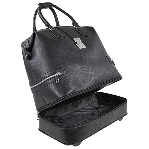 Olivia Lauren Damen Businesstrolley 2 Rollen Downtown black
