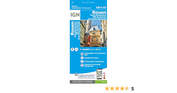 Amazon Fr 1911et Rouen Forets Rouennaises Pnr Des Boucles Ign Livres