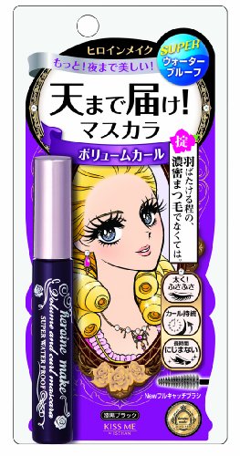 Isehan Heroine Make Volume & Curl Mascara Waterproof Black