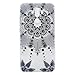 Produktbild Mate 9 hülle silikon,Lonchee Bunte Muster Weich TPU Handy Hülle Durchsichtig Transparent Etui Cover Case Protective Shell Soft Schutzhülle Telefon Kasten für Huawei Mate 9 – Schwarzes Totem