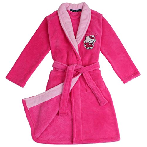 BXT Children's Lovely Cartoon Bathrobe Coral Fleece Baby Dressing Gown Boys & Girls Coral Velvet Winter Night Robes Kids Bath Towel
