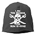 Produktbild DFBRV Funny Pirate The Reason The Rum is Gone Pirate Unisex Toboggan Knit Hat Warm Hat Skull Cap. Funny Beanie Caps