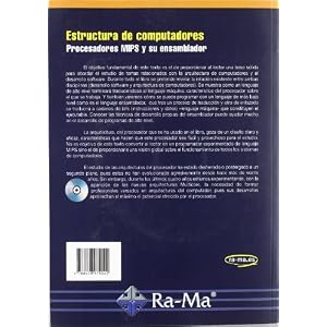 Estructura de computadores. Procesadores MIPS y su ensamblador