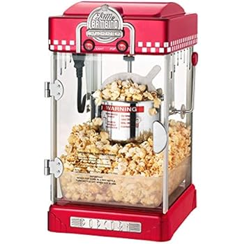 DUANJY Party Popcorn Maschine Edelstahl Antihaft-Pfanne