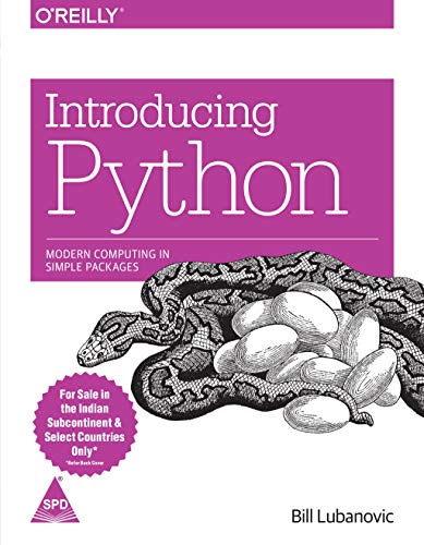 Introducing Python livre
