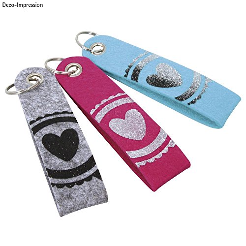 Rayher 4500000 Schablone, Love-Bird, DIN A4, 1 Schablone + Rakel im SB-Btl. - 4