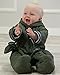 The Essential One - Baby Boy Quilted Pramsuit - EO186