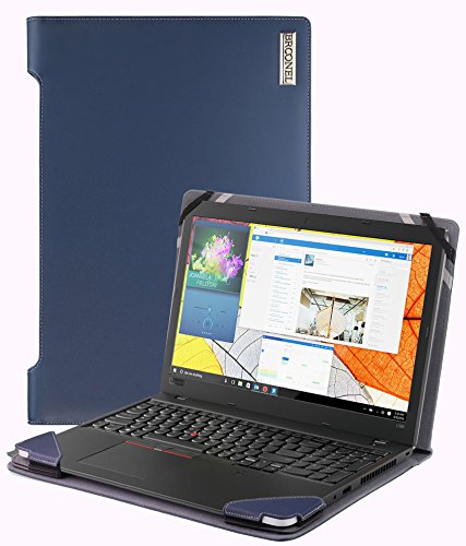Broonel - Profile Series - Blue Leather Luxury Laptop Case For The Acer Chromebook 14 CP5-471