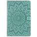 Produktbild Kakiyi Ersatz für Samsung Galaxy T830 T835 Sunflower Embossing Magnetic Schlag-Abdeckung Standplatz-Karten-Slot-Mappen-Tablette-Kasten